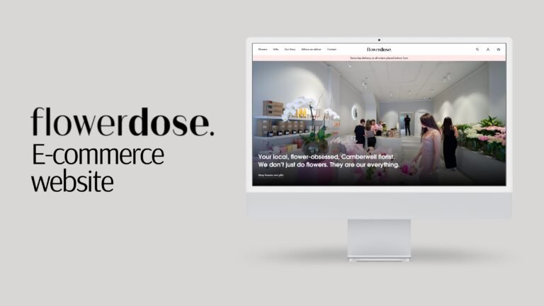 Flowerdose: E-commerce Website